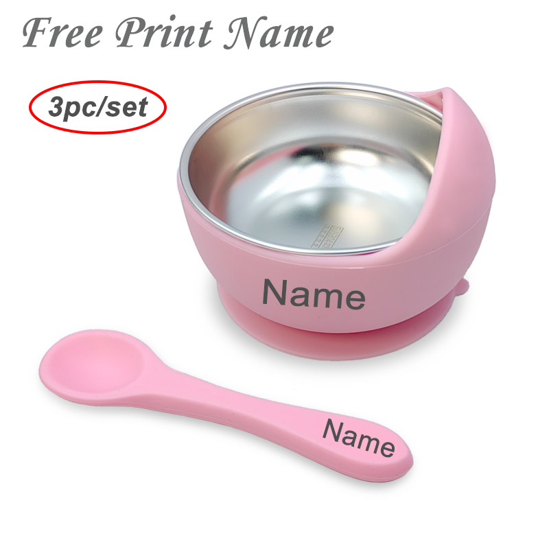 Baby Food Kit - 3 قطعة مجموعة وعاء تغذية الطفل