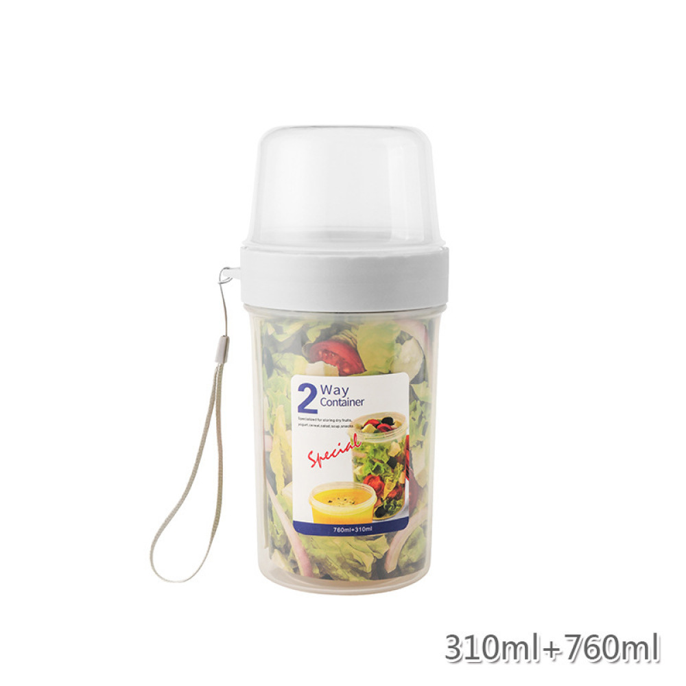 Baby Food Jars - حاوية طعام محمولة مزدوجة الطبقات مانعة