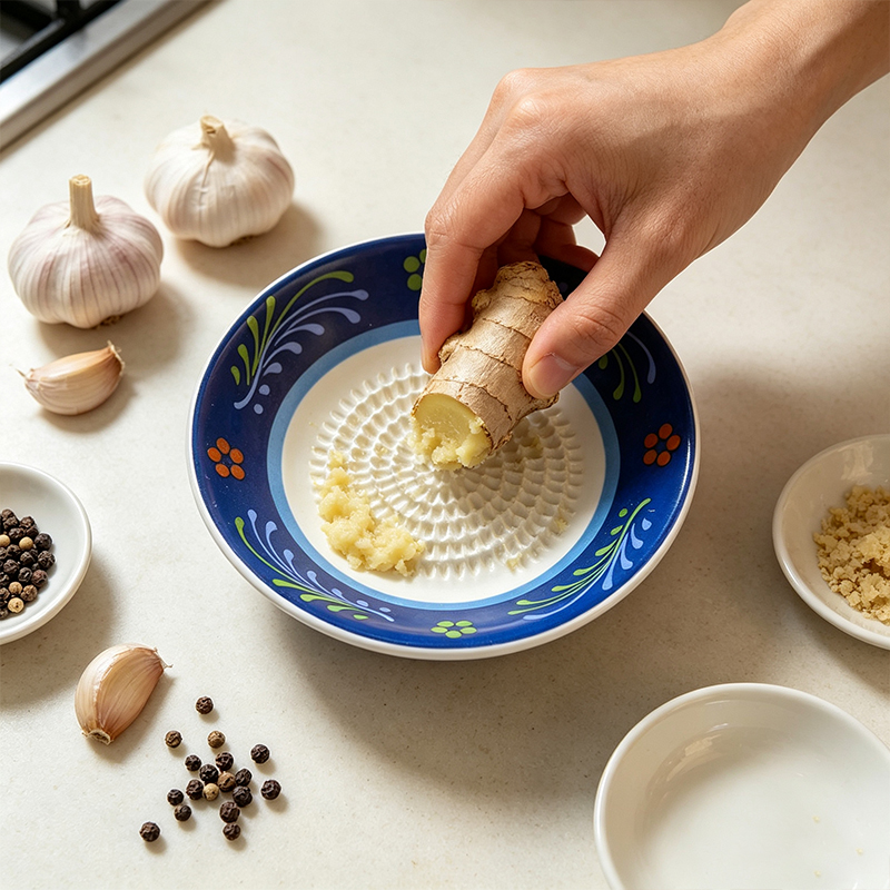 مبشرة زنجبيل سيراميكية متعددة  - مراجعة Baby Food Grater وسعره
