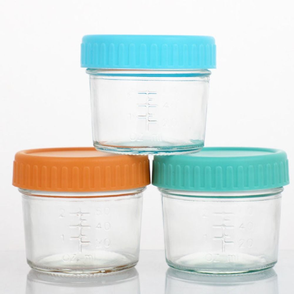 6 قطعة برطمان طعام للأطفال زجا - مراجعة Baby Food Jars وسعره