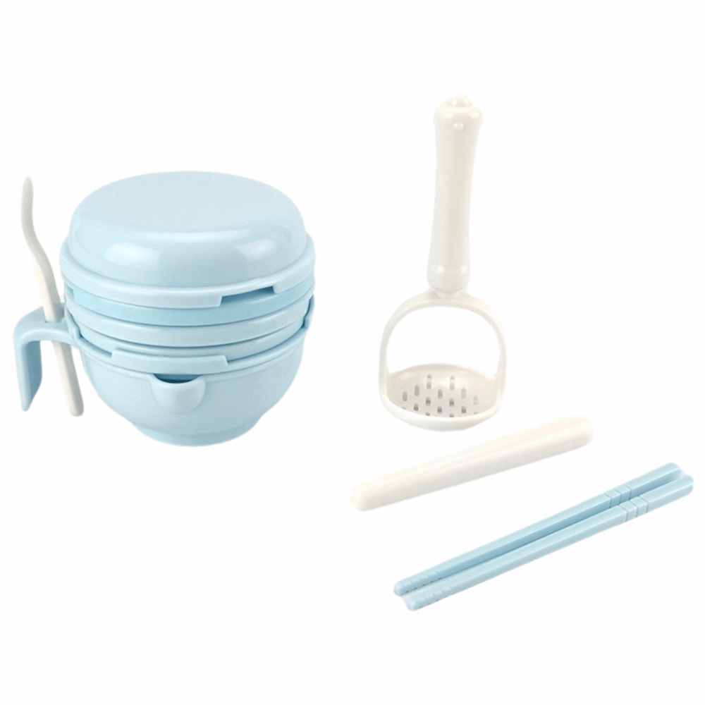 وعاء طحن أغذية الأطفال بلون مو - مراجعة Baby Food Grater وسعره