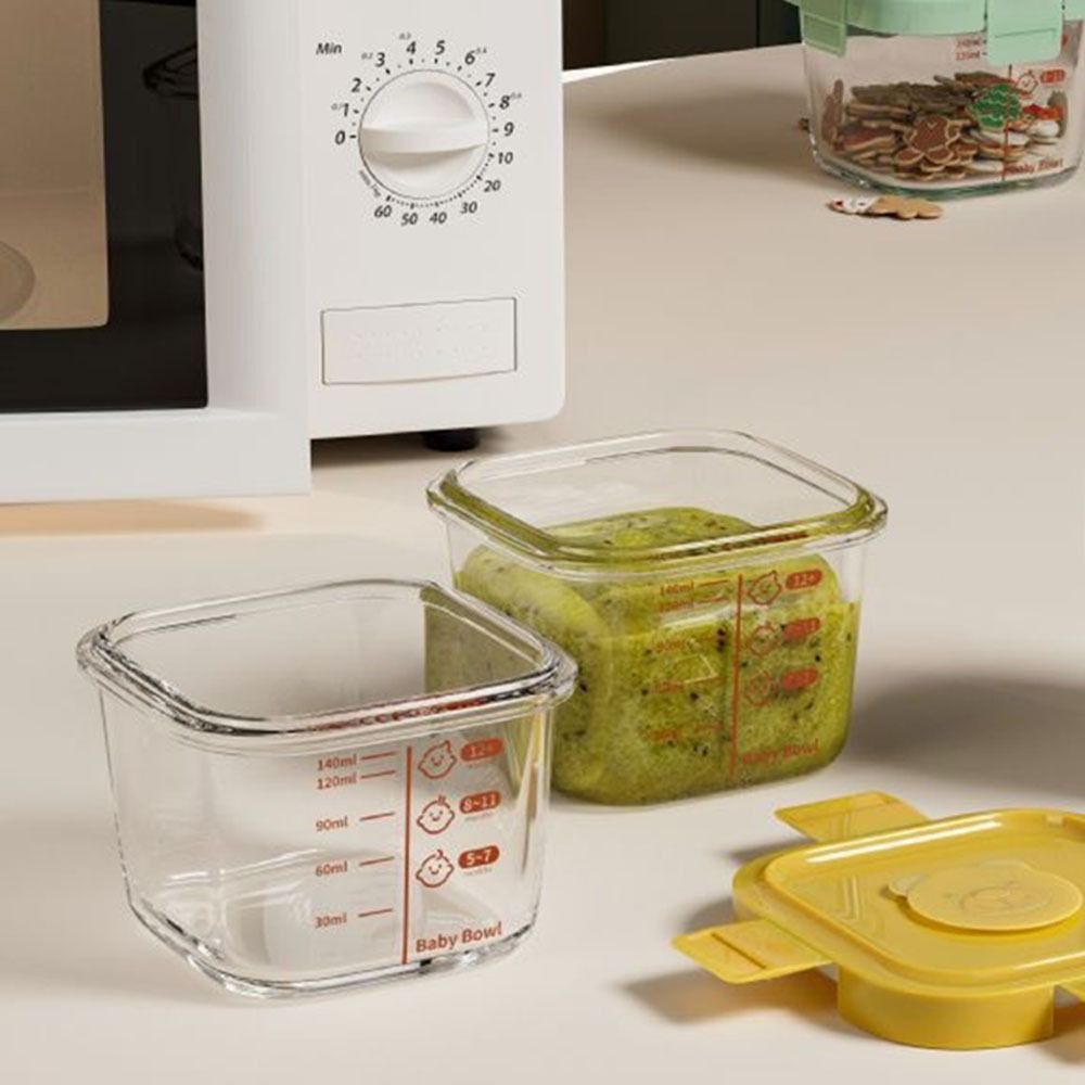 علبة تخزين طعام جديدة سعة 170  - مراجعة Baby Food Jars وسعره