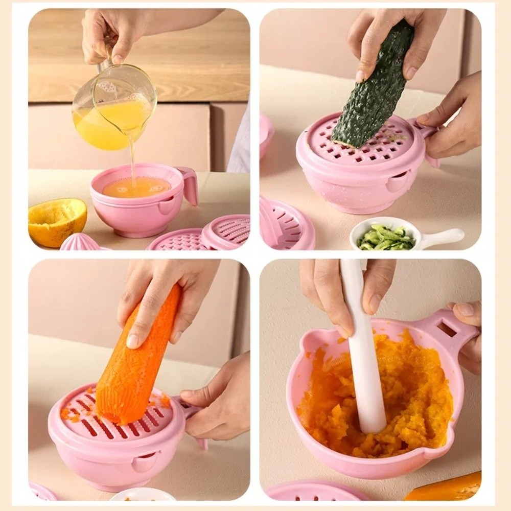 وعاء طحن أغذية الأطفال بلون سا - مراجعة Baby Food Grater وسعره