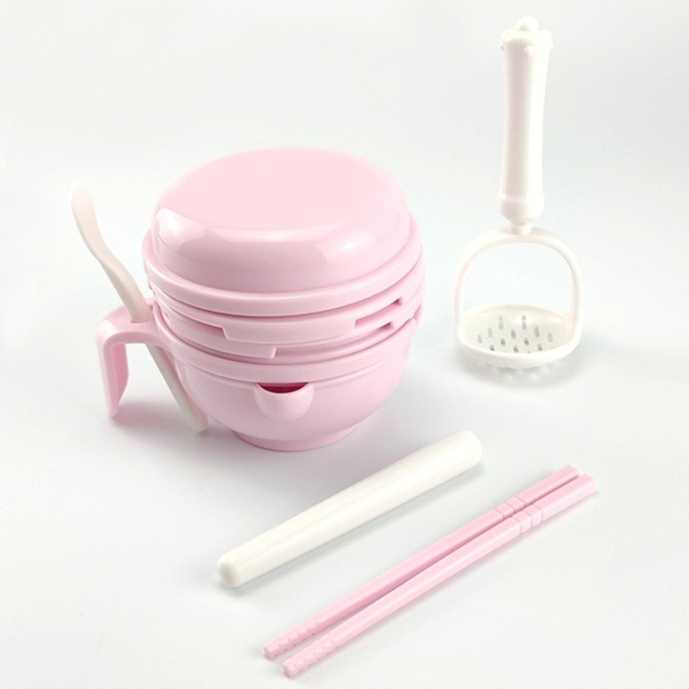 وعاء طحن أغذية الأطفال بلون مو - مراجعة Baby Food Grater وسعره